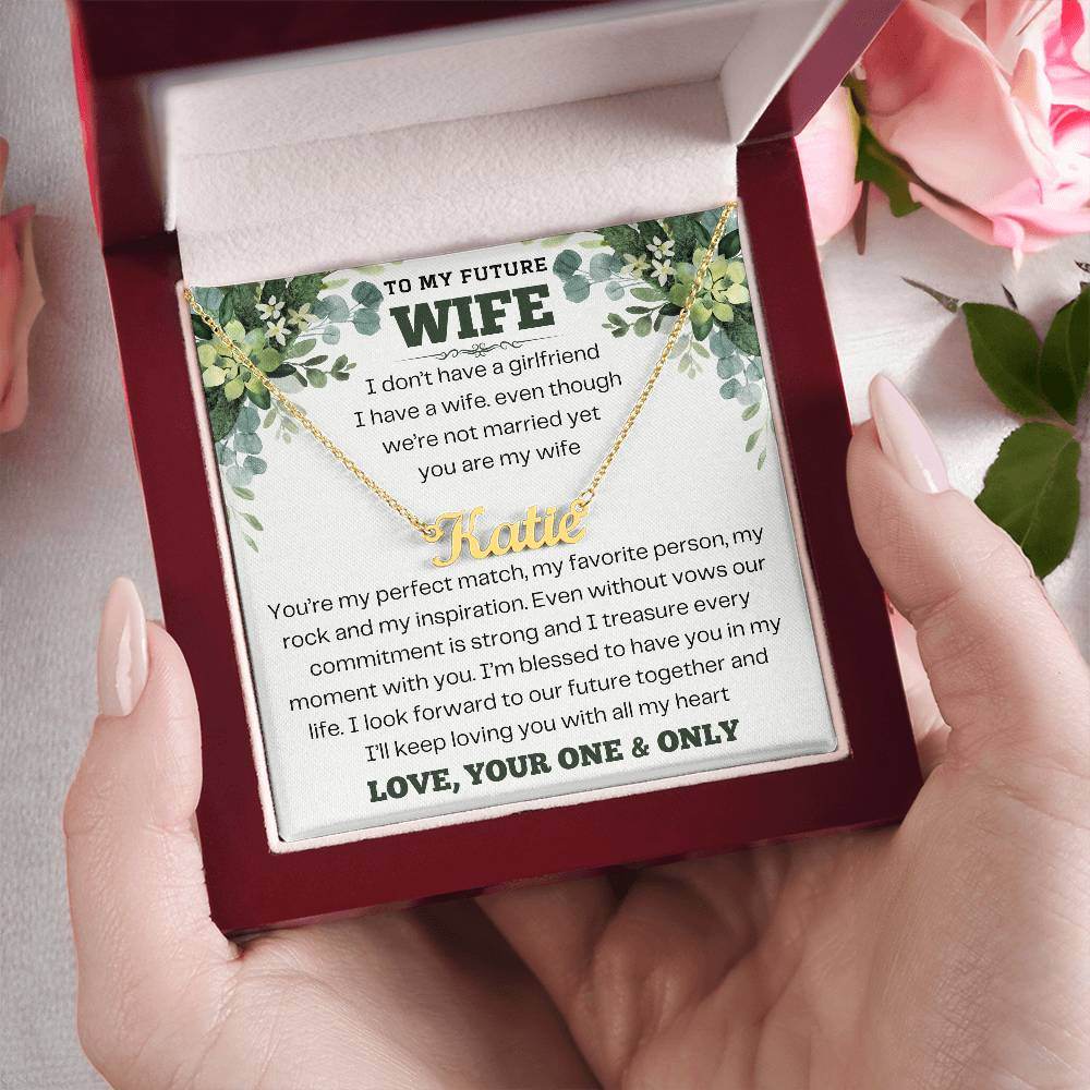 To My Future Wife - My Rock And Inspiration - Shared Gifts