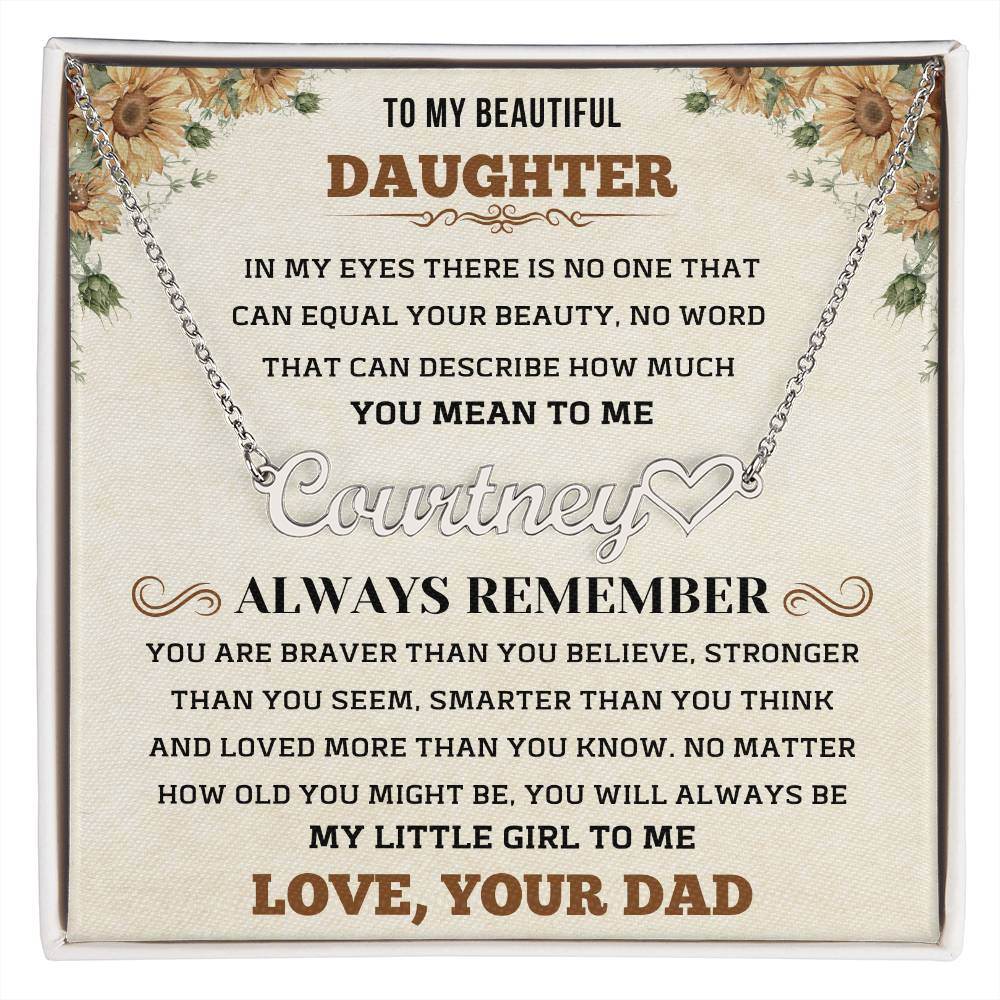 To My Daughter - My Little Girl To Me - Shared Gifts