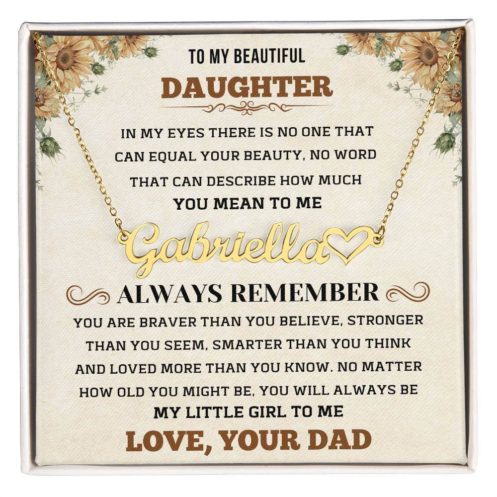 To My Daughter - My Little Girl To Me - Shared Gifts