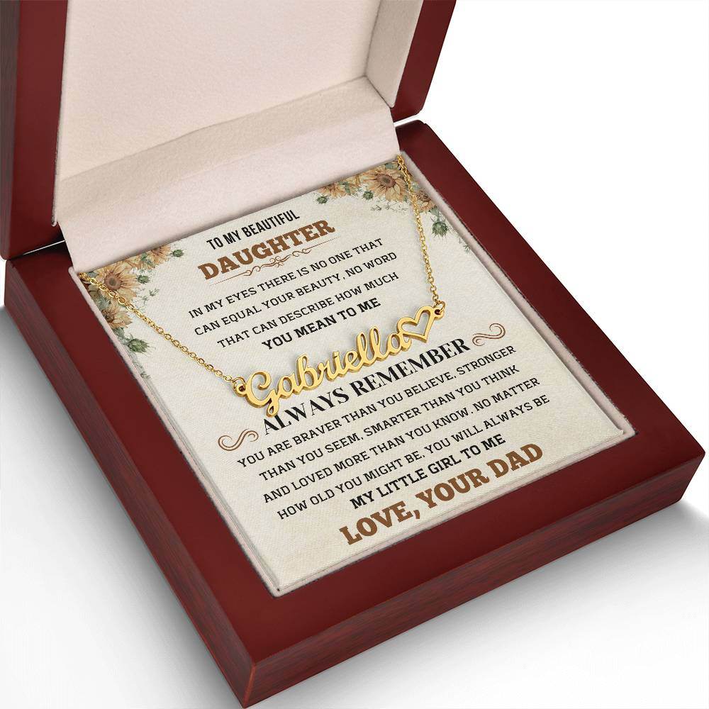 To My Daughter - My Little Girl To Me - Shared Gifts