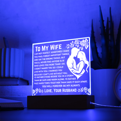To My wife - Beside You In A Storm