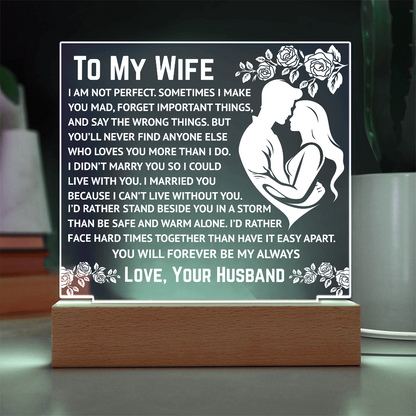 To My wife - Beside You In A Storm