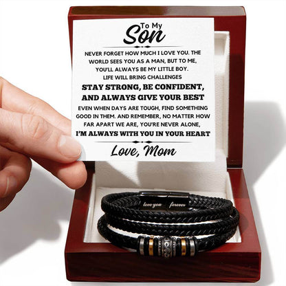 To My Son - Stay Strong Be Confident - Shared Gifts