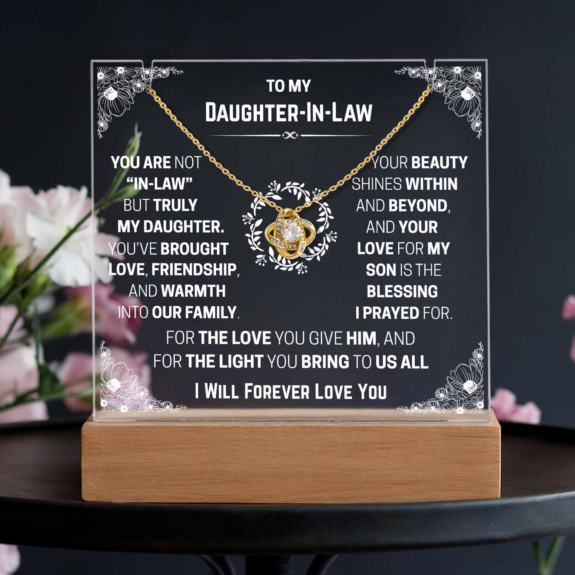 Daughter In-Law Gift - Blessing I Prayed Bundle