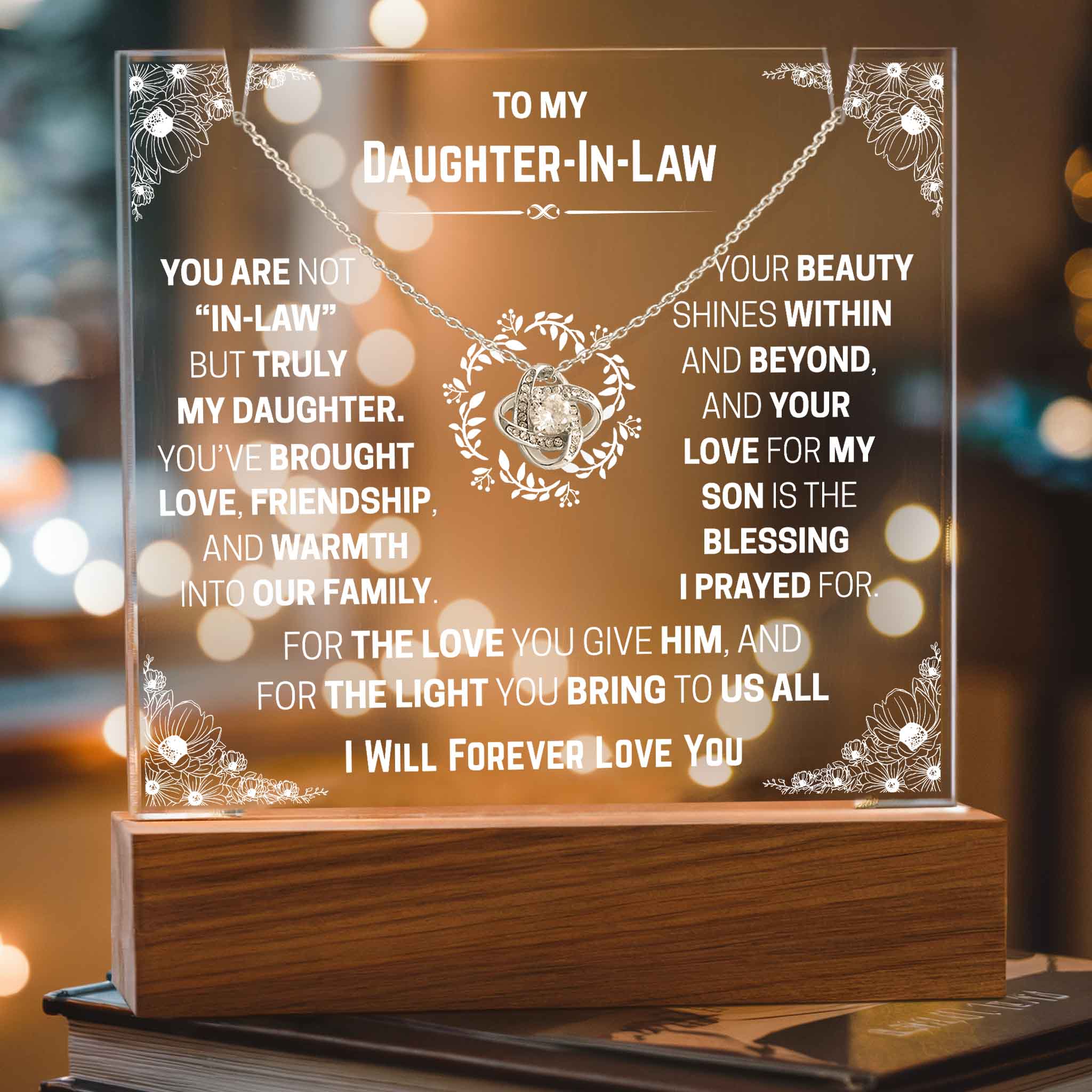 Daughter In-Law Gift - Blessing I Prayed Bundle