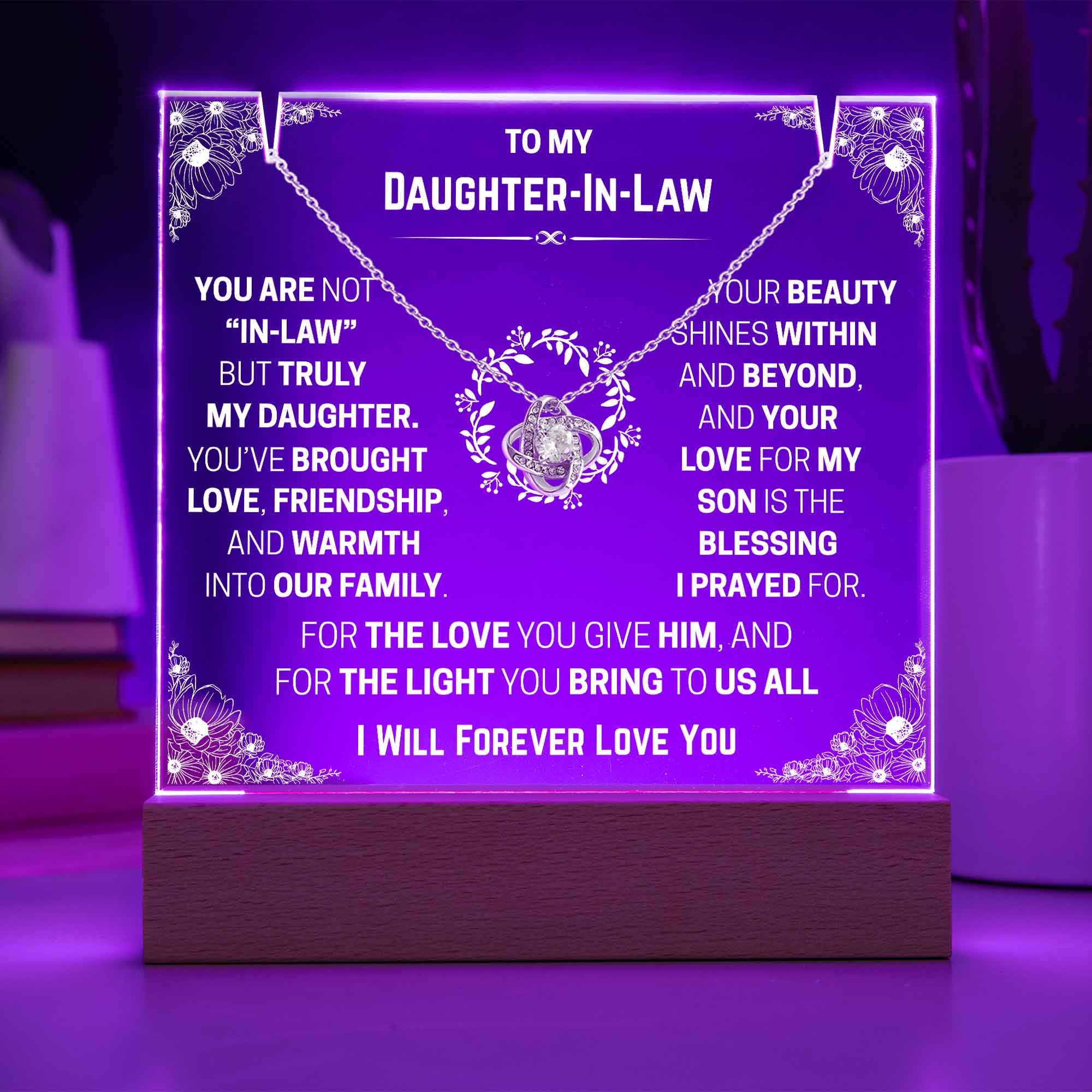 Daughter In-Law Gift - Blessing I Prayed Bundle