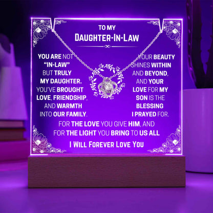 Daughter In-Law Gift - Blessing I Prayed Bundle