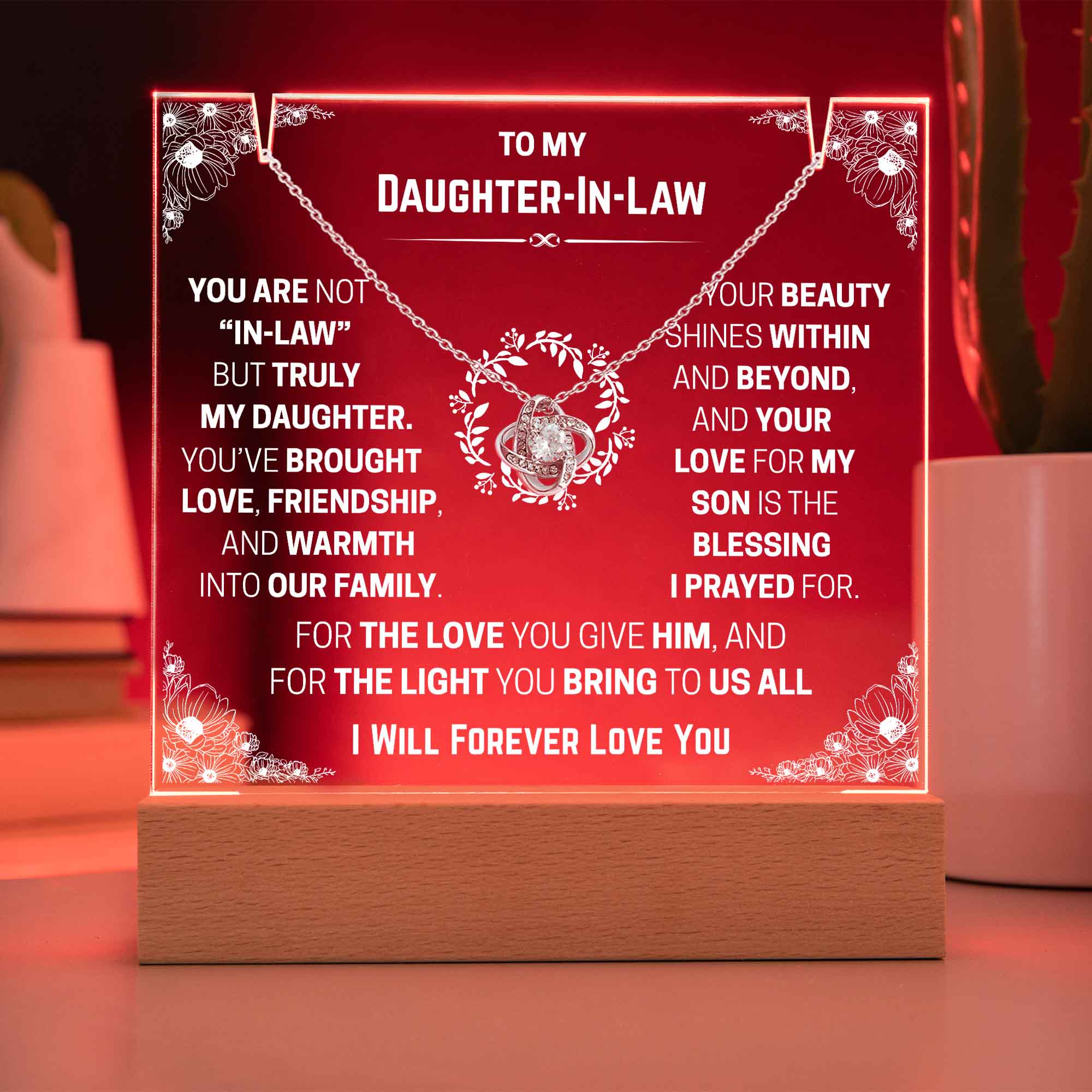 Daughter In-Law Gift - Blessing I Prayed Bundle