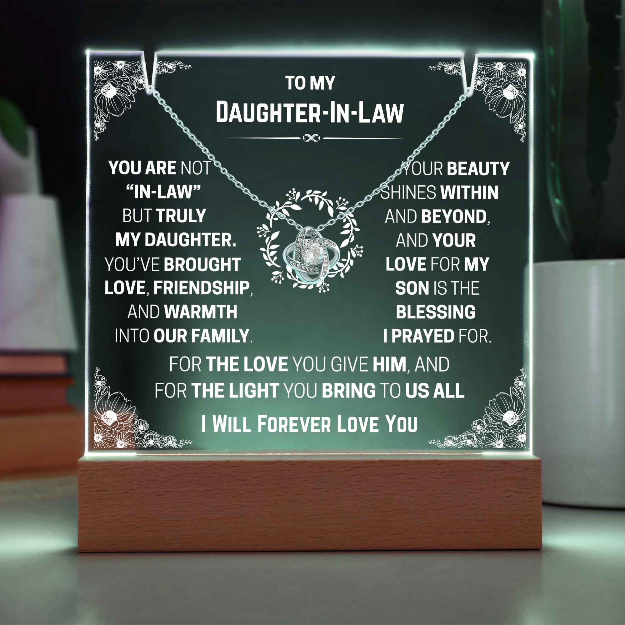 Daughter In-Law Gift - Blessing I Prayed Bundle