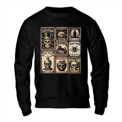 Vintage Halloween Potion Unisex Sweatshirt